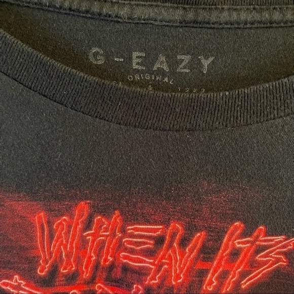 G-Eazy When it’s Dark Out world tour T-shirt size medium mens - Picture 7 of 8